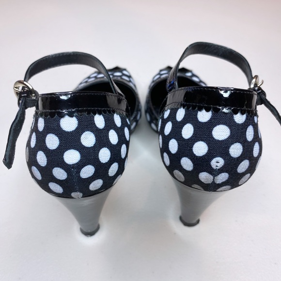 VIA SPIGA Retro Polkadot Heels 8 - Picture 14 of 15
